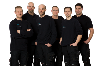 Tolles Team und moderner Maschinenpark